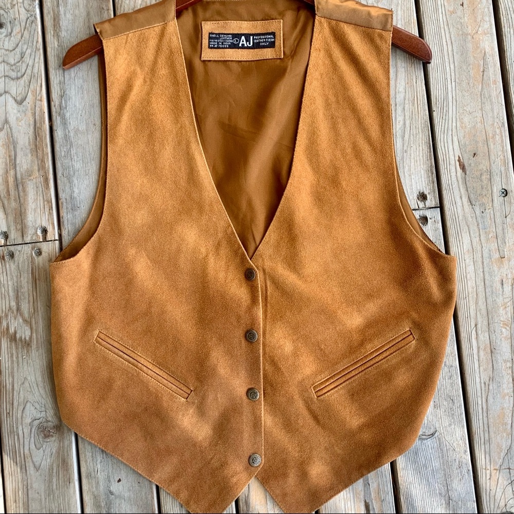 Classic Suede Vest